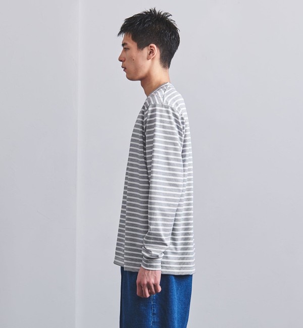 ピケ ボーダー ロングスリーブ Tシャツ|UNITED ARROWS(ユナイテッド