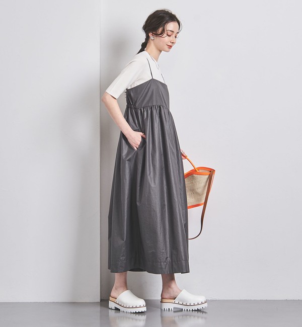 P/C タフタ キャミソール ワンピース|UNITED ARROWS(ユナイテッド 