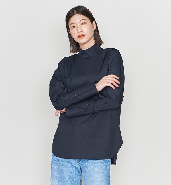 ASTRAET＞C/P ハイネック プルオーバーブラウス|UNITED ARROWS