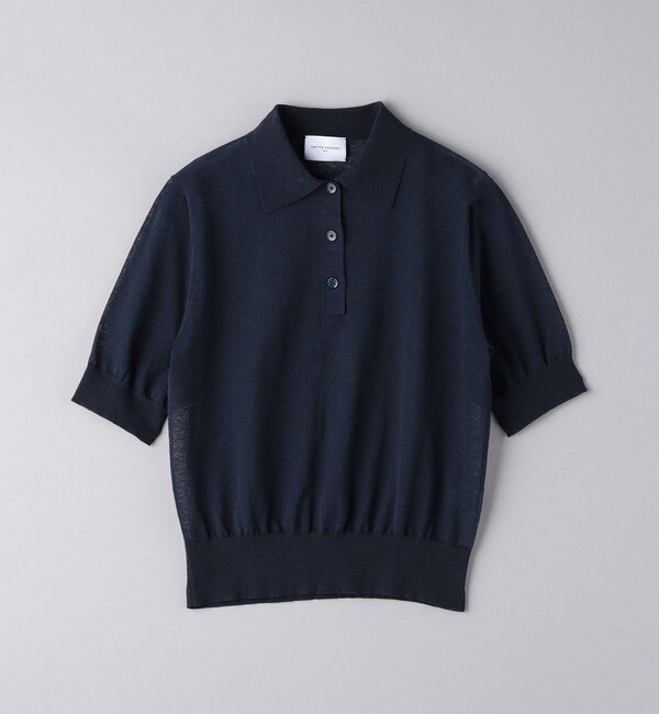 シアー ニット ポロシャツ|UNITED ARROWS(ユナイテッドアローズ)の通販 