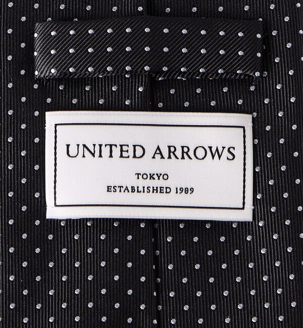 ユナイテッドアローズ UNITED ARROWS ピンドット（8449） - ネクタイ