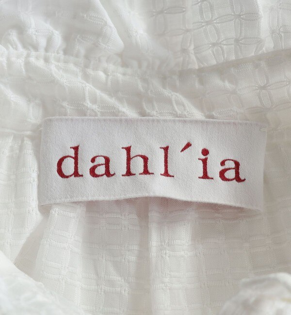 別注】＜dahl'ia＞レース フリル ブラウス|UNITED ARROWS(ユナイテッド