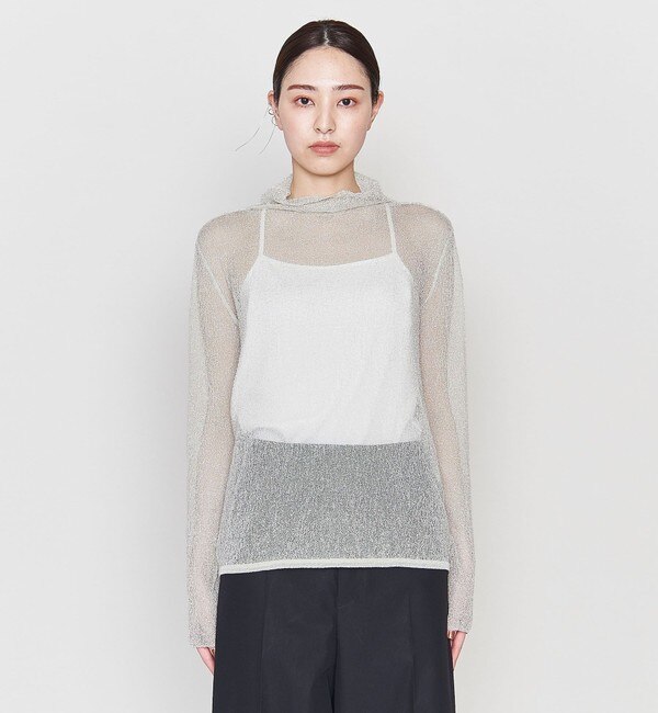 ASTRAET＞16G ラメ ビルドネックニット|UNITED ARROWS(ユナイテッド