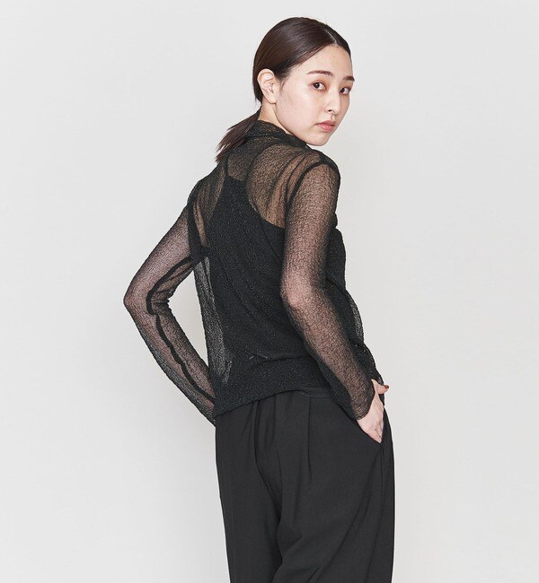 ASTRAET＞16G ラメ ビルドネックニット|UNITED ARROWS(ユナイテッド