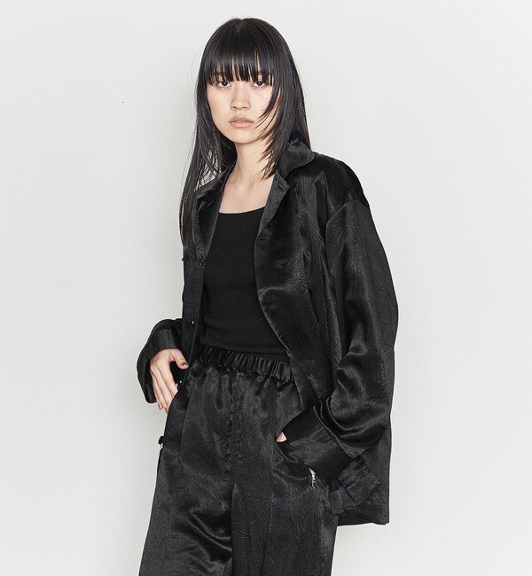 ASTRAET＞サテン パジャマ シャツ|UNITED ARROWS(ユナイテッドアローズ