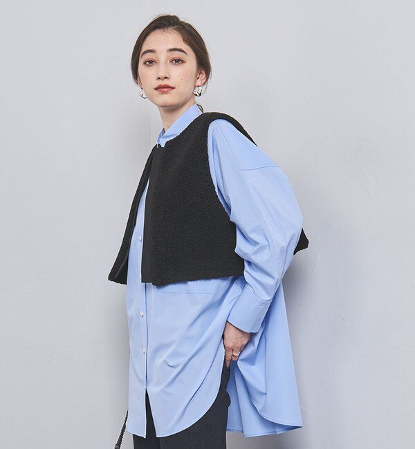 UNITED ARROWS ユナイテッドアローズ ベスト 水色ベスト/ジレ - ベスト