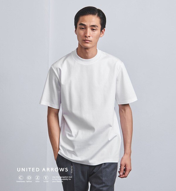 ポンチ Tシャツ COZY -接触冷感・抗菌防臭-|UNITED ARROWS