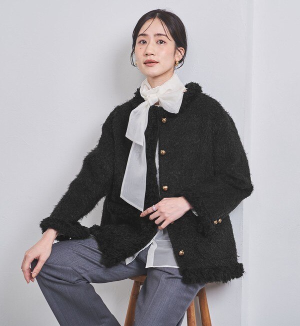 シャギー ツイード ジャケット|UNITED ARROWS(ユナイテッドアローズ)の 