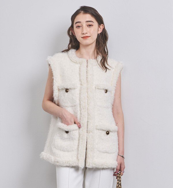 きのぴお 様united arrows TWEED ベスト-