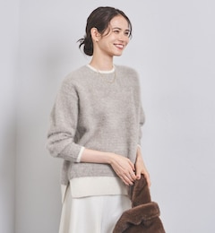 フォックス カシミヤ クルーネックニット 23FW