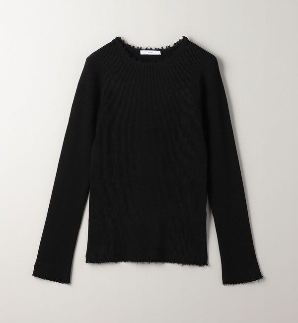 ASTRAET＞14G クラッシュ リブ クルーネックニット|UNITED ARROWS