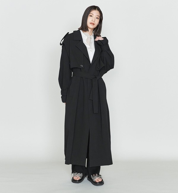 ASTRAET＞コットン ギャバ 3WAY トレンチコート|UNITED ARROWS