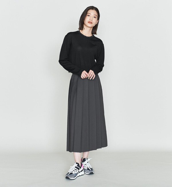 ASTRAET＞16G スタッズ クルーネックニット|UNITED ARROWS