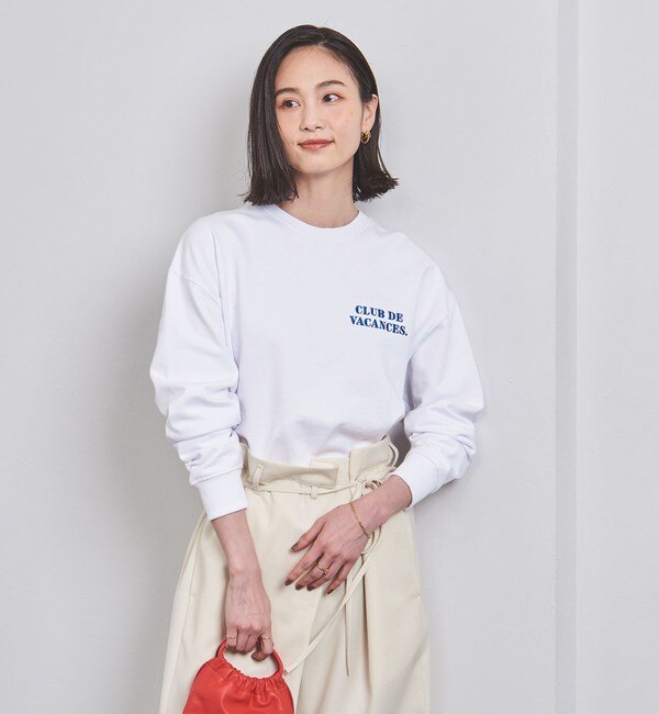 【別注】＜Les Petits Basics＞エンブロイダリー レタード スウェット