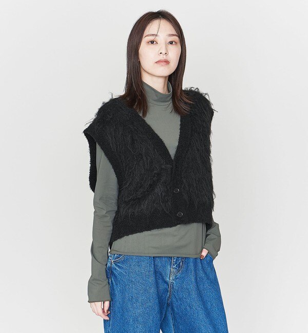 ASTRAET＞シャギー Vネックベスト|UNITED ARROWS(ユナイテッドアローズ