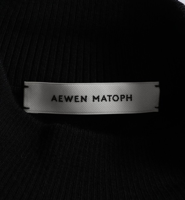 AEWEN MATOPH＞ウール リブ コンビ ハイネックニット|UNITED ARROWS