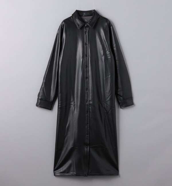 TO UNITED ARROWS＞フェイクレザー ワンピース|UNITED ARROWS