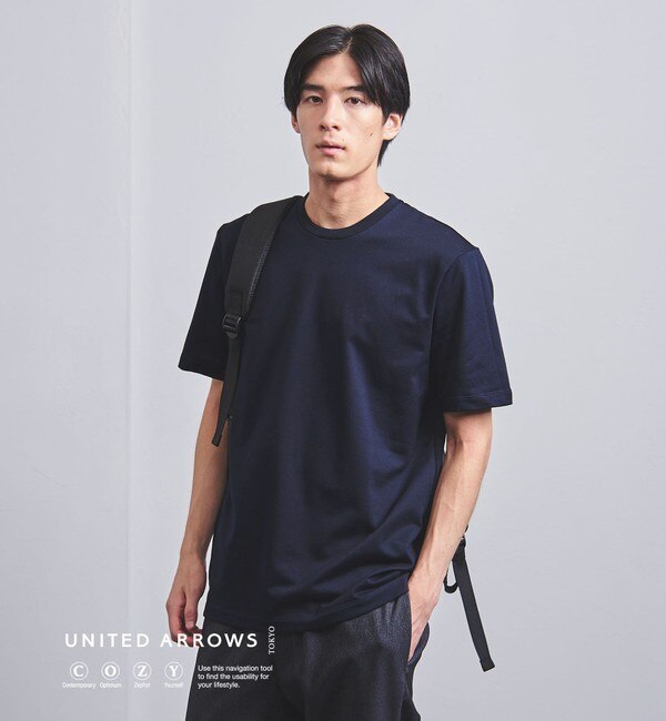 インレイ クルーネック Tシャツ COZY -抗菌防臭-|UNITED ARROWS