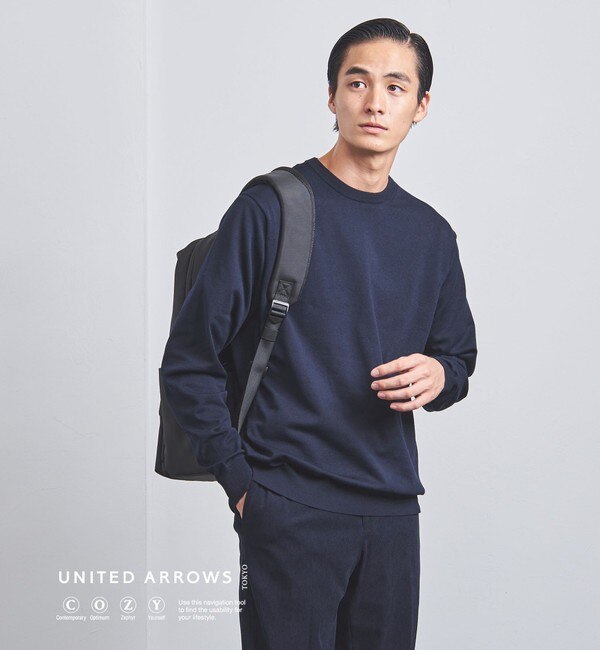 コットン/アクリル タック スキッパー|UNITED ARROWS(ユナイテッド