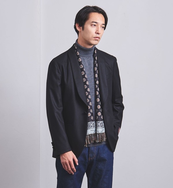 美品 ユナイテッドアローズ UNITED ARROWS ショールカラー ジャケット