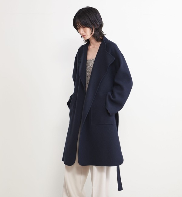 極美品✨ 21AW イウエンマトフ W/N スリット リバーコート ベージュ