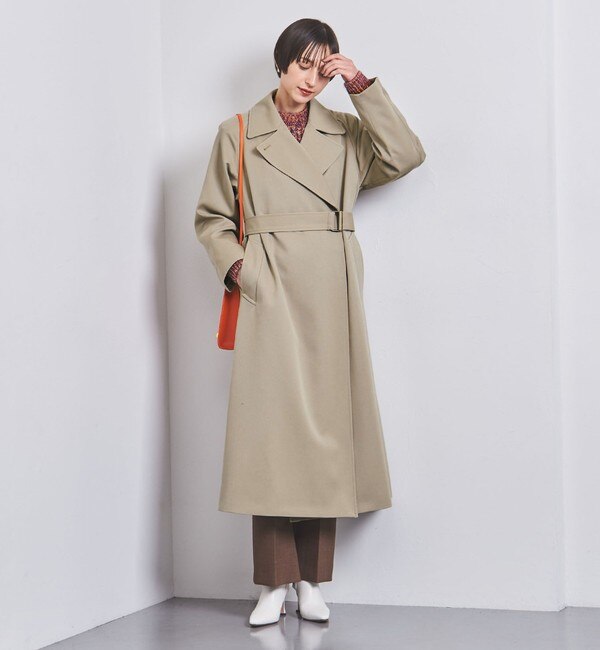 ASTRAET＞コットン ギャバ フーデッドコート|UNITED ARROWS