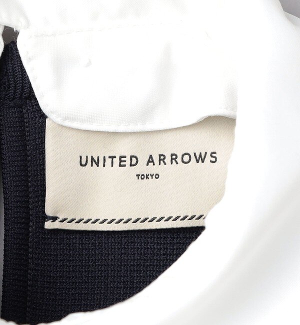 ペプラム ロングスリーブ ニットワンピース|UNITED ARROWS