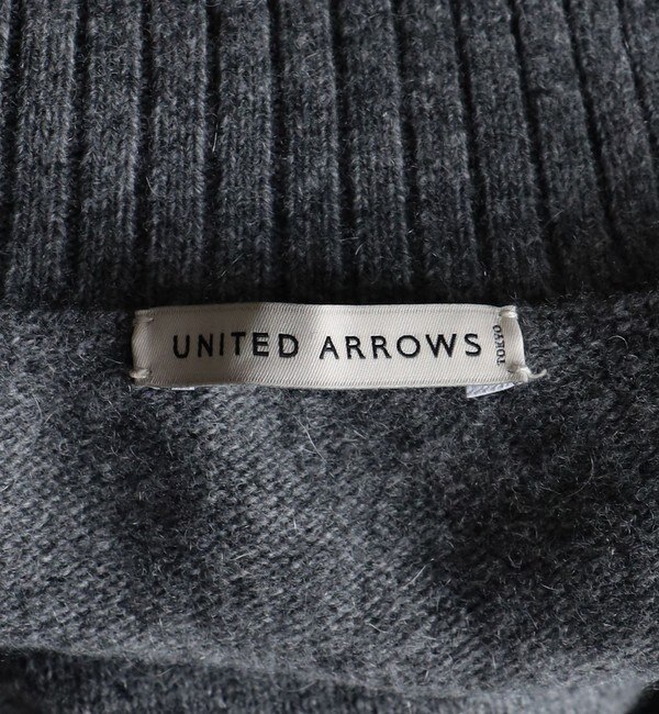 ウール カシミヤ ミドルゲージ タートルネック ニット|UNITED ARROWS