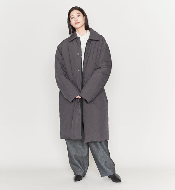 ASTRAET＞パデッド リバーシブル ステンカラーコート|UNITED ARROWS