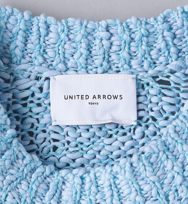 カラーミックス ボリュームスリーブ ニット|UNITED ARROWS