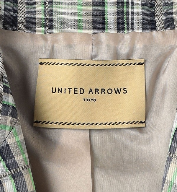 チェック テーラード ジャケット|UNITED ARROWS(ユナイテッドアローズ 