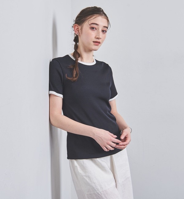 リブ バイカラー パイピング Tシャツ|UNITED ARROWS(ユナイテッド