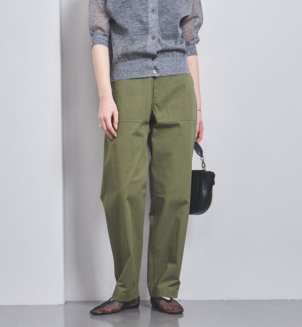 UNITED ARROWS＞LIN/P バッグゴム ストレートパンツ W|UNITED ARROWS