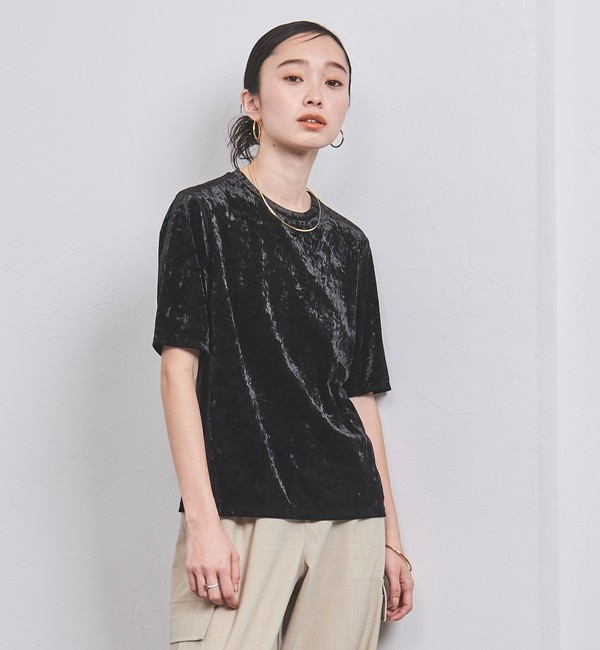 クラッシュ ベロア Tシャツ|UNITED ARROWS(ユナイテッドアローズ)の通販｜アイルミネ