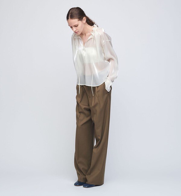 AEWEN MATOPH（イウエン マトフ）の「＜AEWEN MATOPH＞オーガンジー ティアード ブラウス（シャツ/ブラウス）」 - WEAR