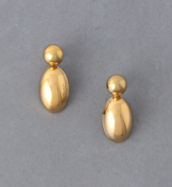 ピアス トリプルチェーン パヴェ ピアス レディース