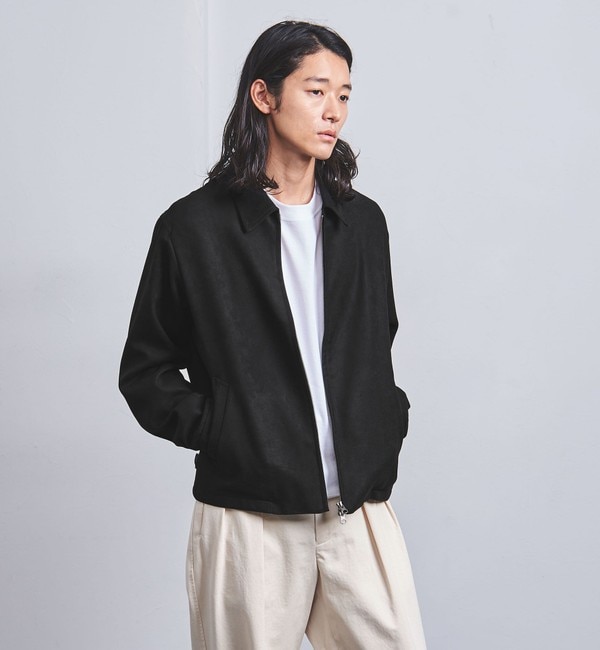 メンズファッションなら|【ユナイテッドアローズ/UNITED ARROWS】 フェイクスエード ジップ ブルゾン