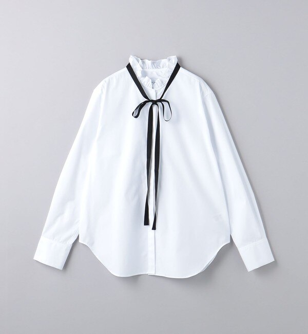 セール 30%OFF】フリル リボン ボウタイブラウス(506856719