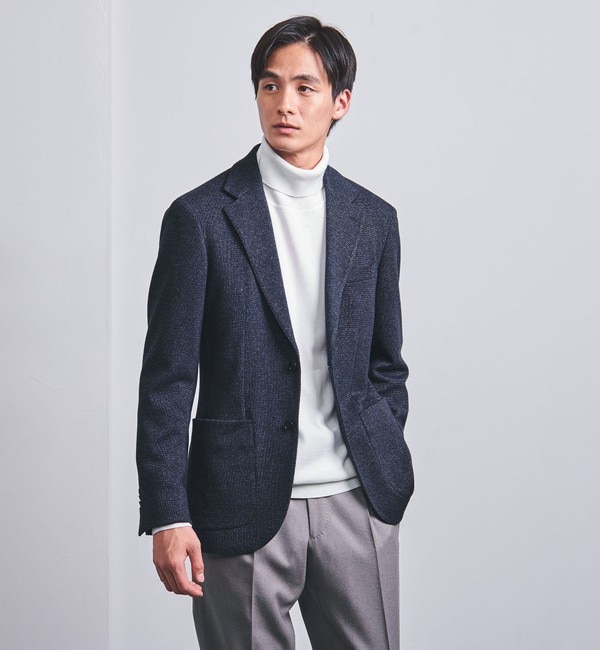 ファッションメンズのイチオシ|【ユナイテッドアローズ/UNITED ARROWS】 ピンヘッド ジャージ 2B シングルジャケット COMFORT EASY―MODEL