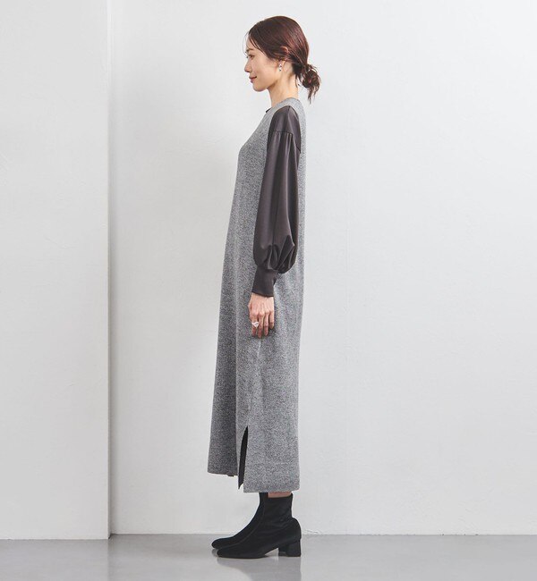 UNITED ARROWS W メランジ ロングワンピース - ファッション通販 MAGASEEK(マガシーク)