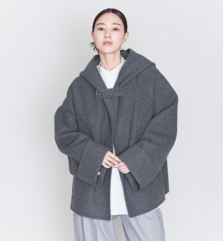 ASTRAET＞W/N ウエストドロー リバー ノーカラーコート|UNITED ARROWS 