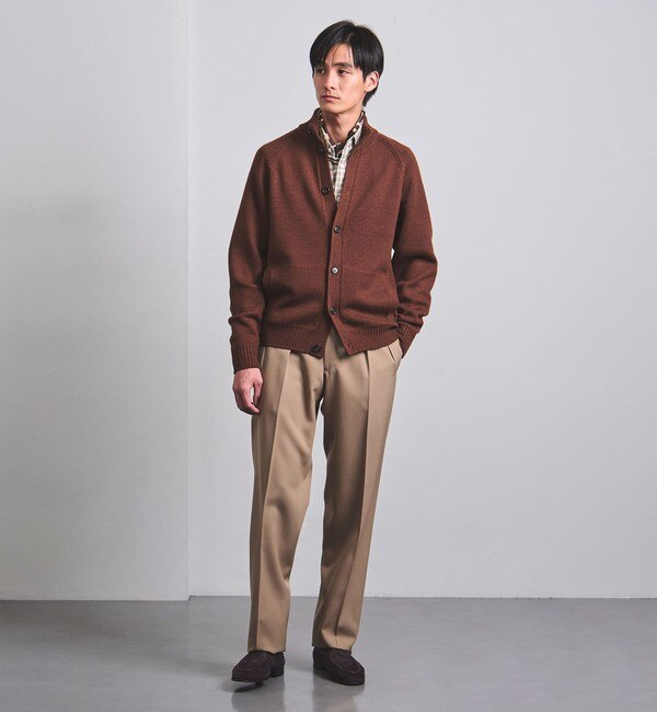 ウール レイズドネック ニット|UNITED ARROWS(ユナイテッド