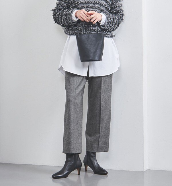 フランネル 2タック テーパードパンツ|UNITED ARROWS(ユナイテッドアローズ)の通販｜アイルミネ