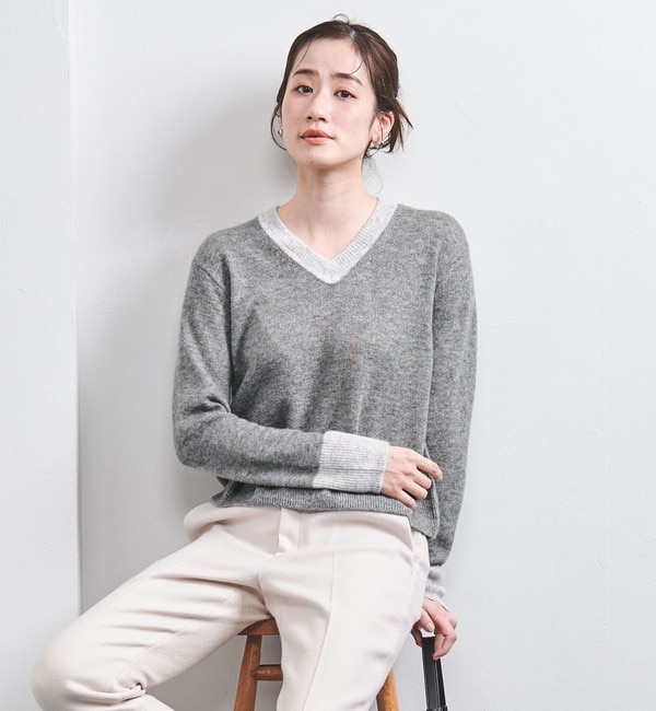【特価】 リブ ハイネック ARROWS(ユナイテッドアローズ)の通販｜アイルミネ ノースリーブニット|UNITED トップス