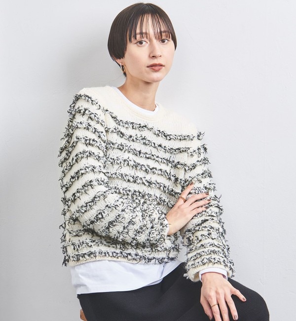 ASTRAET＞シャギー クルーネックニット|UNITED ARROWS(ユナイテッドアローズ)の通販｜アイルミネ