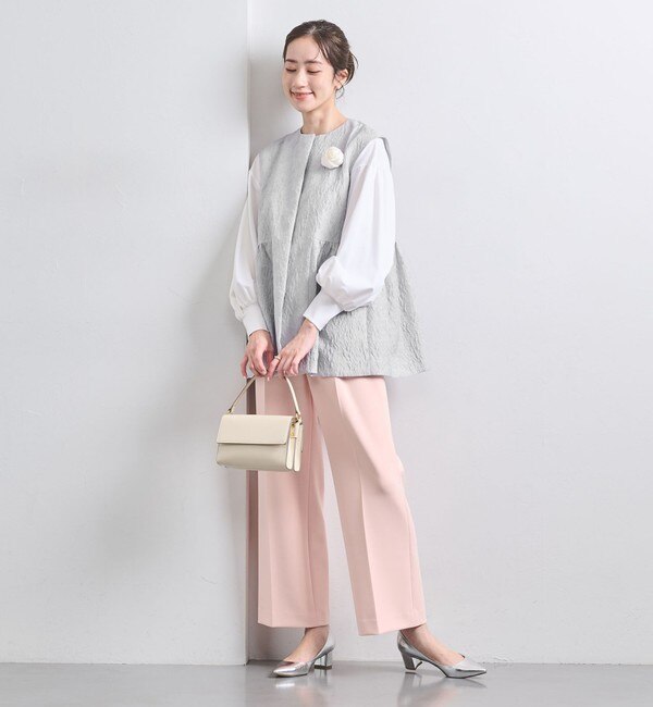SPONGY タック ワイドパンツ|UNITED ARROWS(ユナイテッド