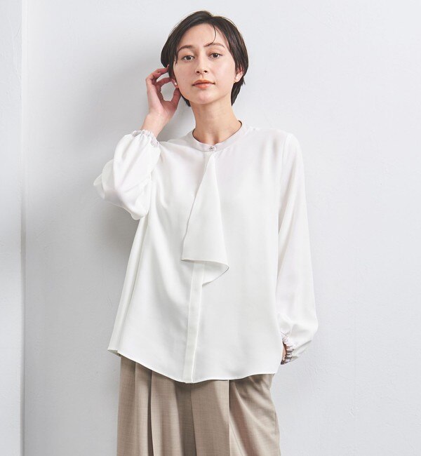 フロントフリル ブラウス|UNITED ARROWS(ユナイテッドアローズ)の通販｜アイルミネ