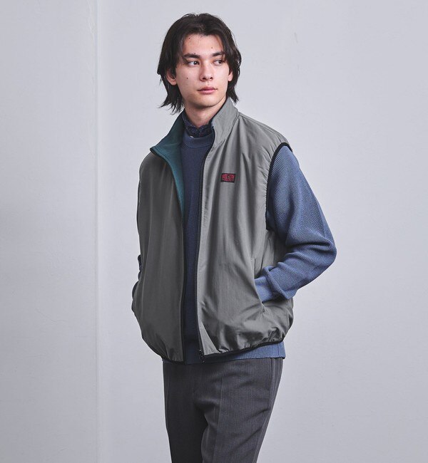 【別注】＜CRITTER MOUNTAIN WEAR＞ リバーシブル フリースベスト