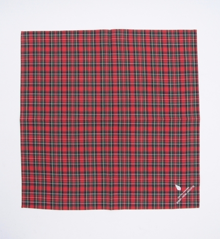 14GL C TTN/CHK EMBROハンカチ