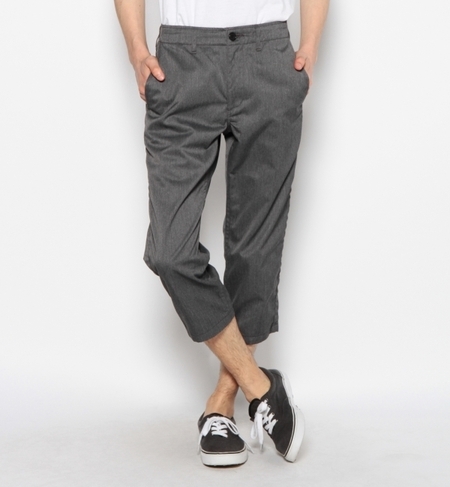 T/C TWILL SIDE/TAPE クロップドパンツ